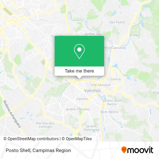 Posto Shell map