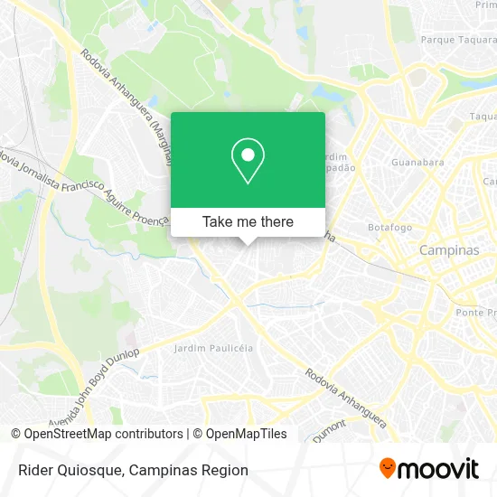 Rider Quiosque map