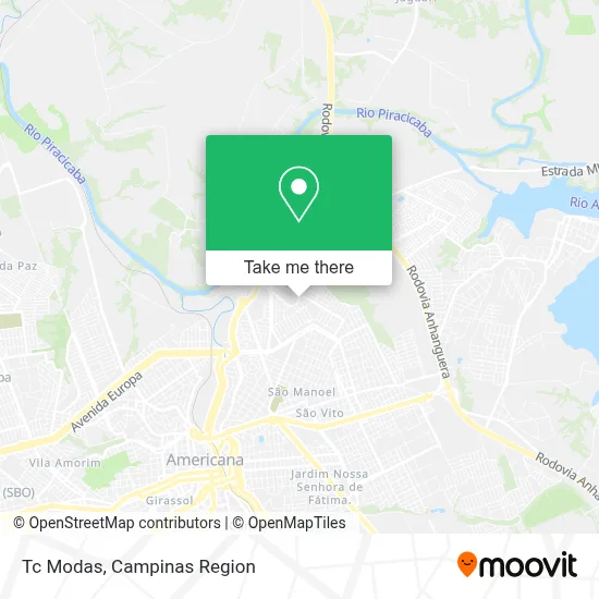 Tc Modas map