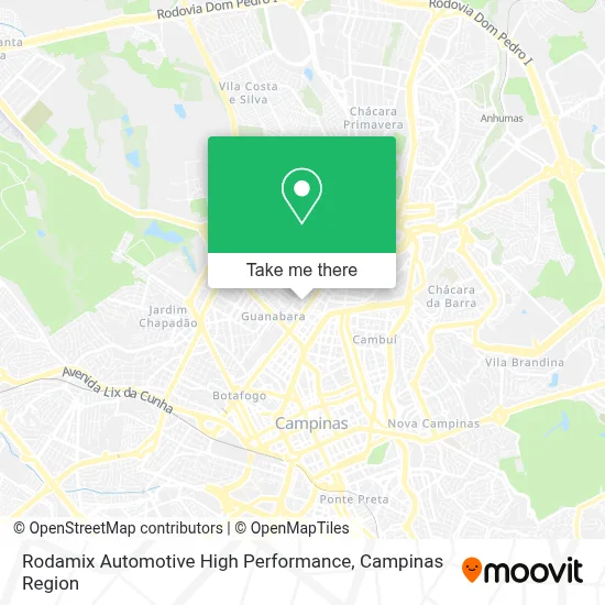 Rodamix Automotive High Performance map
