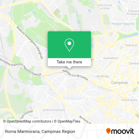 Roma Marmoraria map