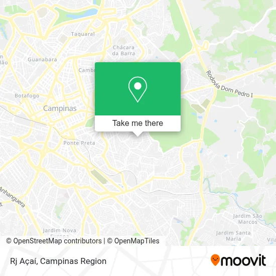 Rj Açaí map