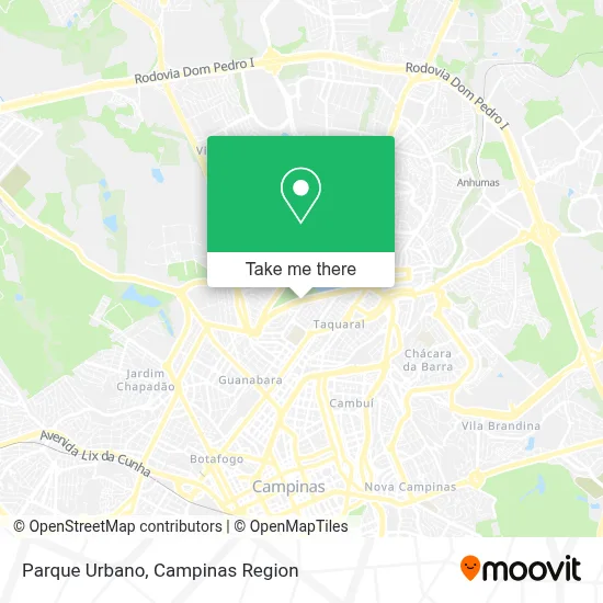 Parque Urbano map