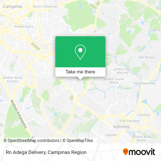 Rn Adega Delivery map