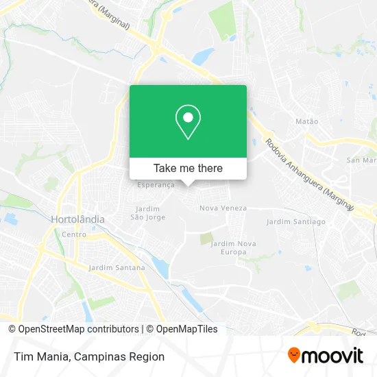 Tim Mania map