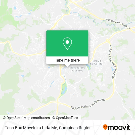 Tech Box Moveleira Ltda Me map