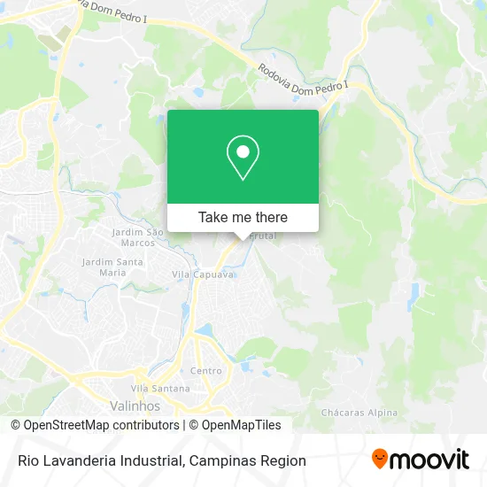 Rio Lavanderia Industrial map