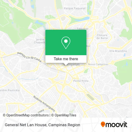 General Net Lan House map