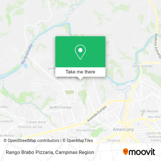 Rango Brabo Pizzaria map