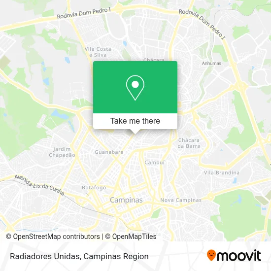 Radiadores Unidas map