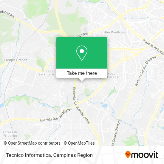 Tecnico Informatica map