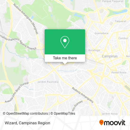 Wizard map