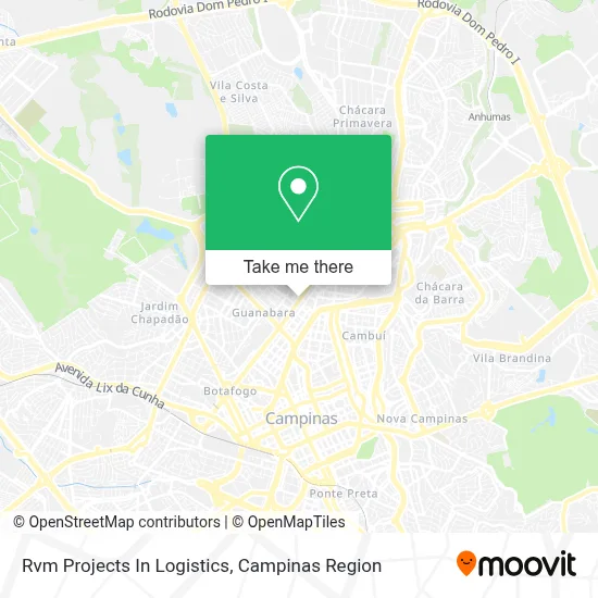 Rvm Projects In Logistics map