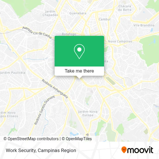 Work Security map
