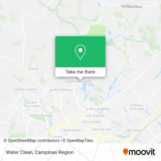 Water Clean map