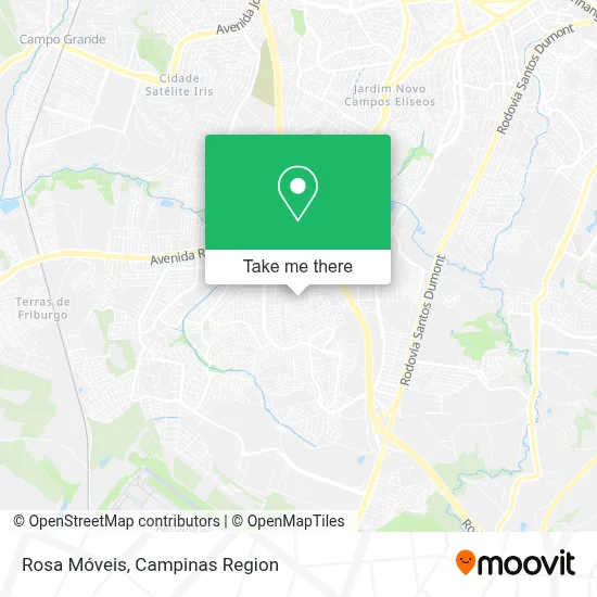 Rosa Móveis map