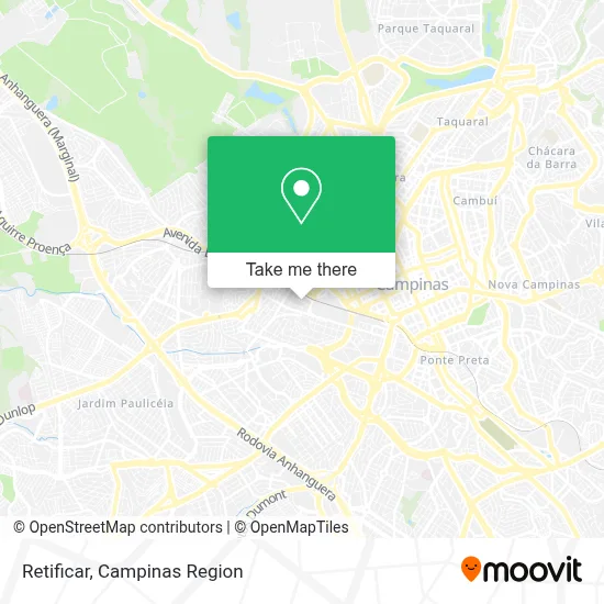 Retificar map