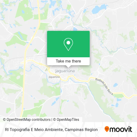 Rl Topografia E Meio Ambiente map