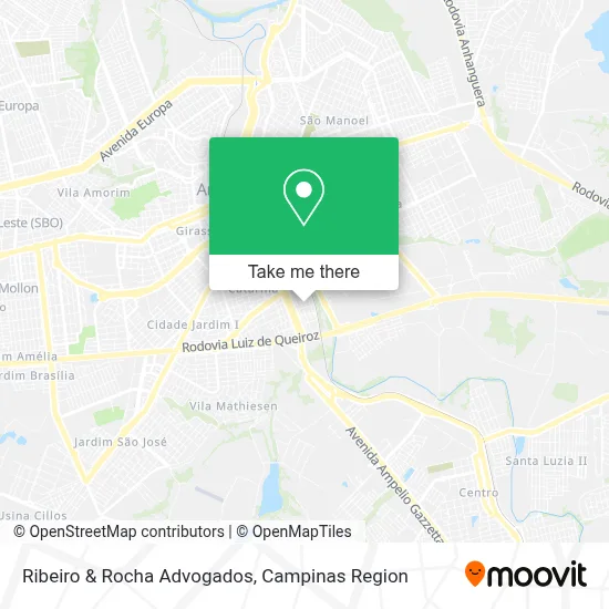 Ribeiro & Rocha Advogados map