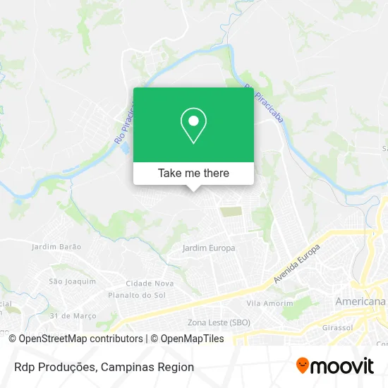 Rdp Produções map