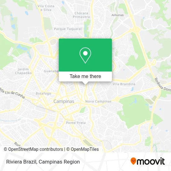Riviera Brazil map