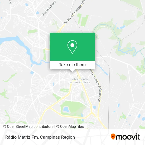 Rádio Matriz Fm map