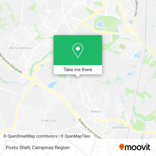 Posto Shell map