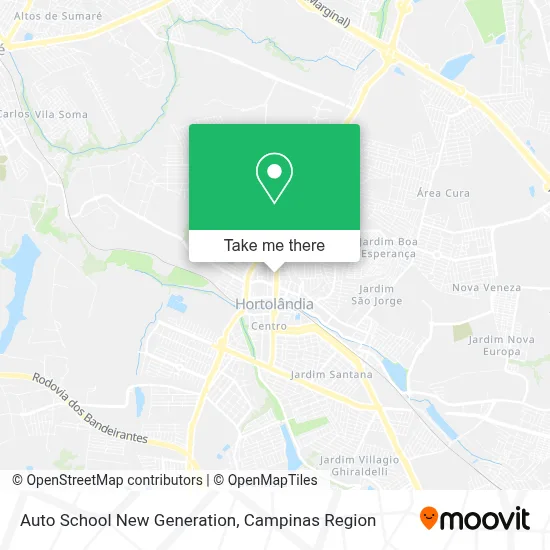 Auto School New Generation map
