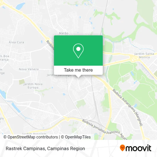 Rastrek Campinas map