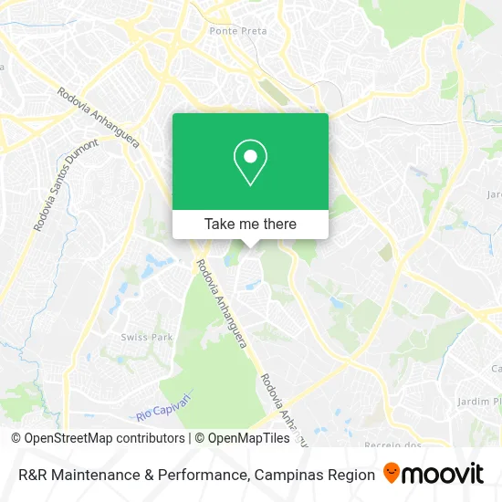 R&R Maintenance & Performance map