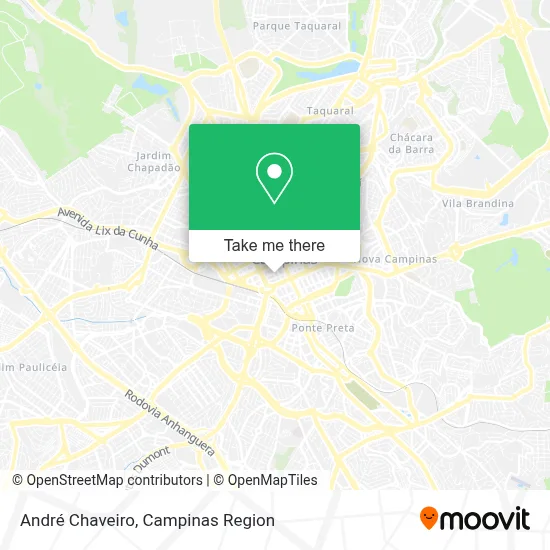 André Chaveiro map