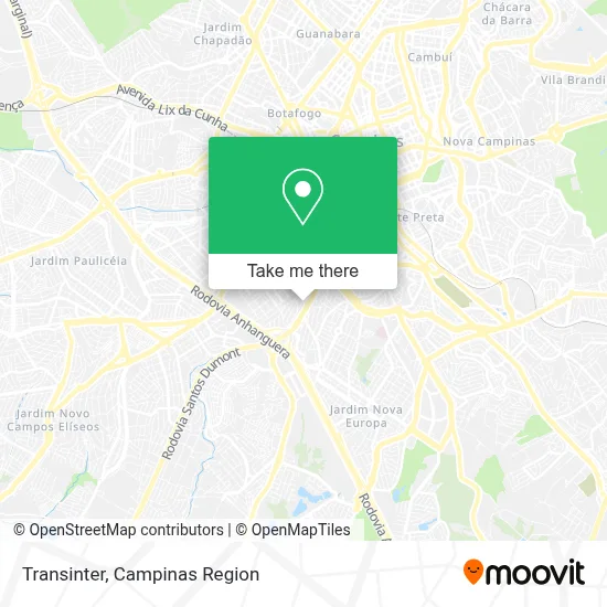 Transinter map