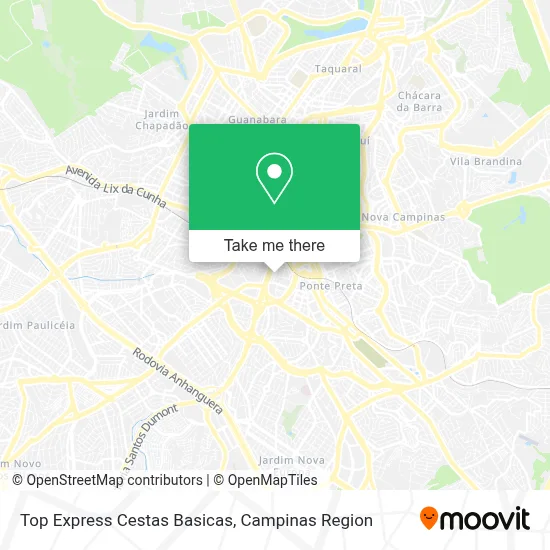 Top Express Cestas Basicas map