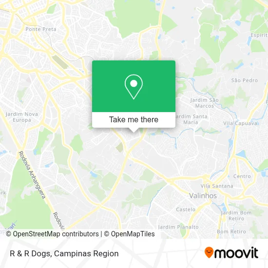 R & R Dogs map