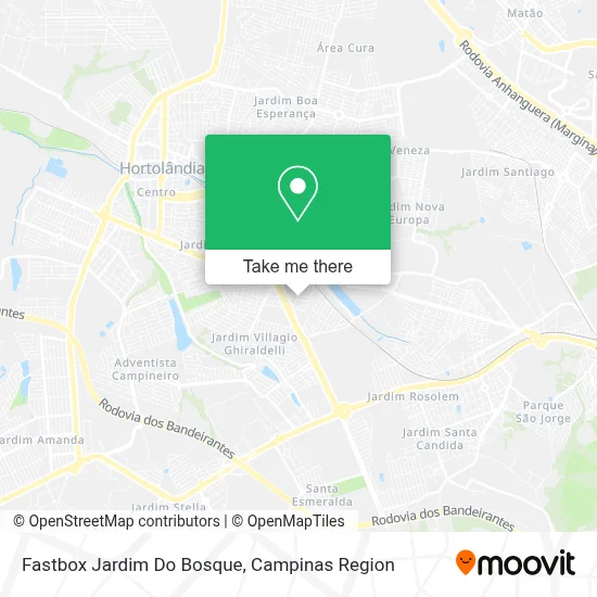 Fastbox Jardim Do Bosque map