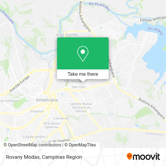 Rovany Modas map