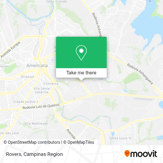 Rovers map