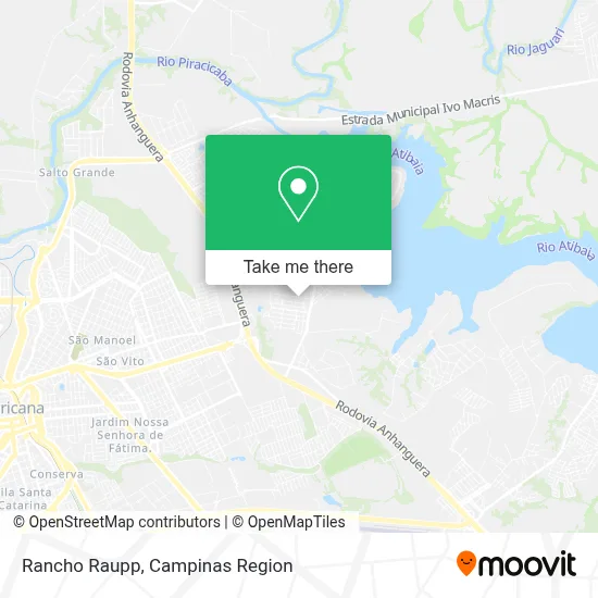 Rancho Raupp map