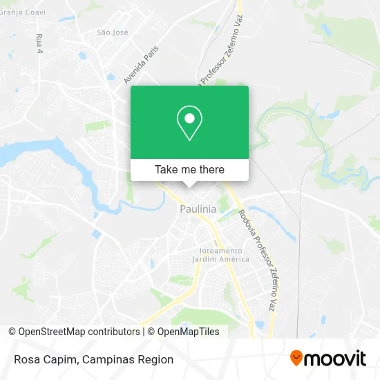 Rosa Capim map