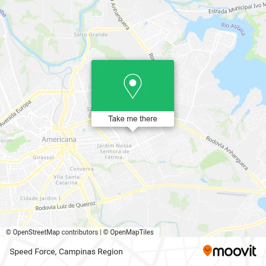 Speed Force map