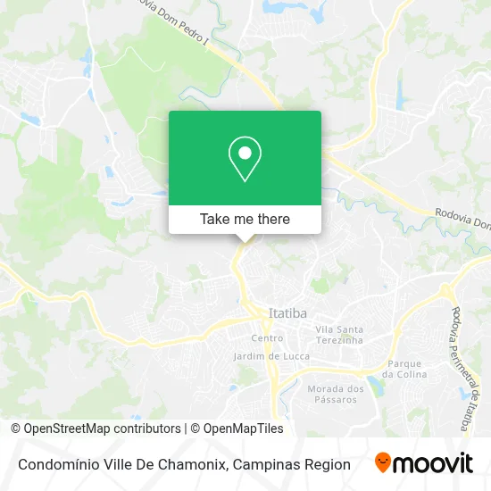 Condomínio Ville De Chamonix map
