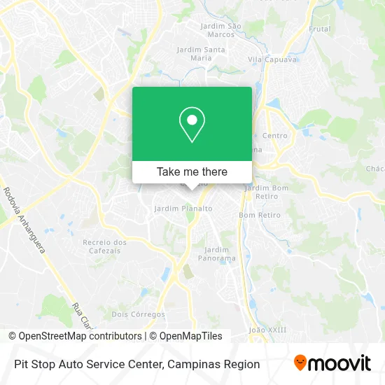 Pit Stop Auto Service Center map
