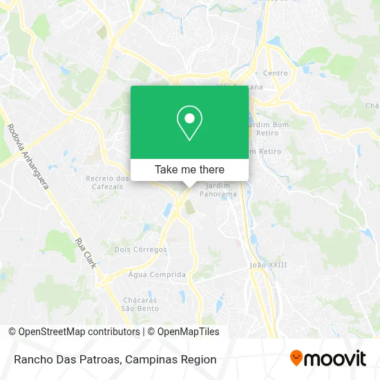 Rancho Das Patroas map