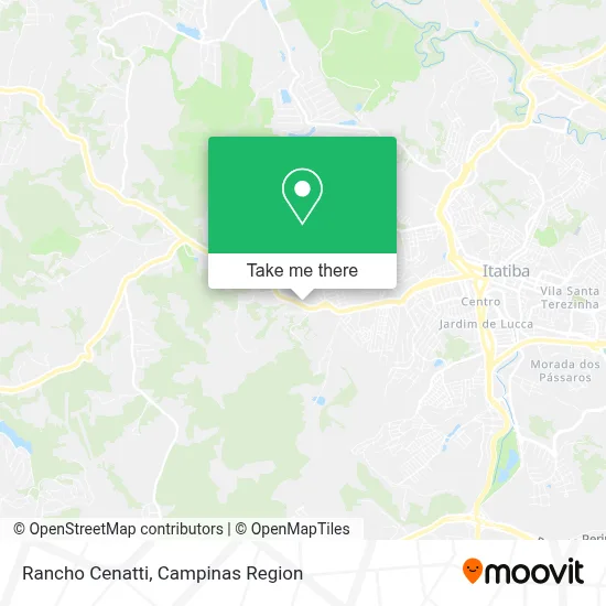 Rancho Cenatti map