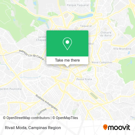 Rivail Moda map