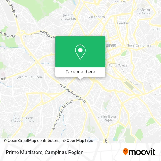 Prime Multistore map