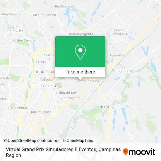 Virtual Grand Prix Simuladores E Eventos map
