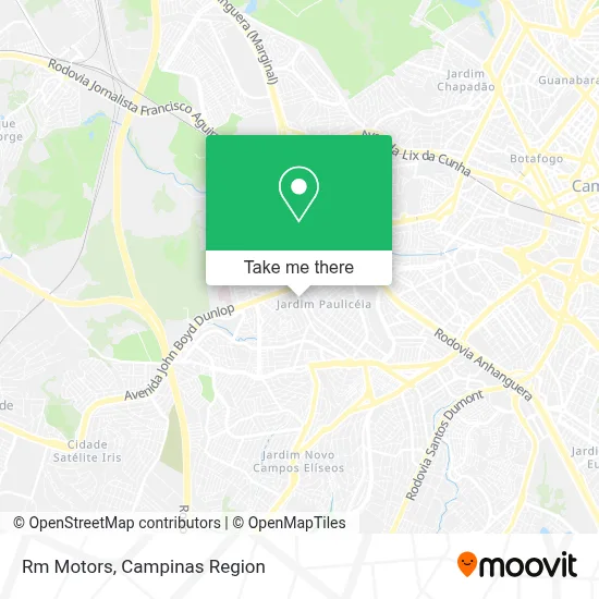 Rm Motors map