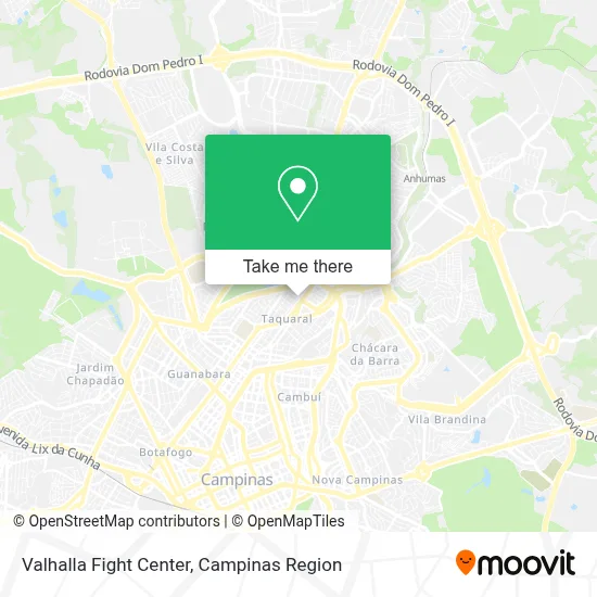 Valhalla Fight Center map