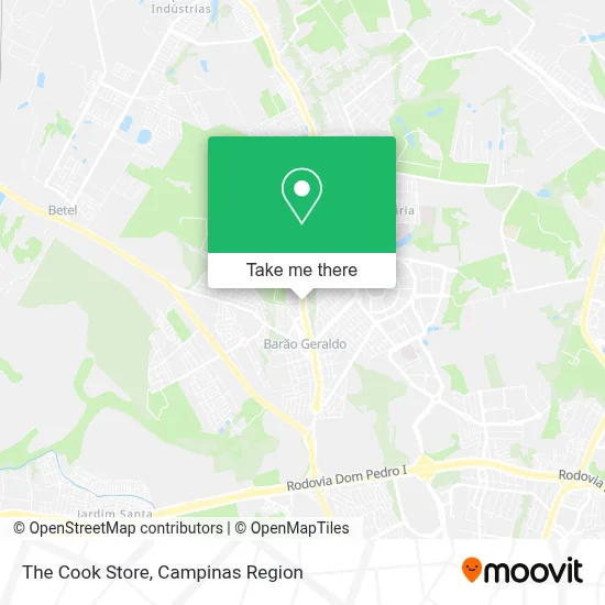 The Cook Store map